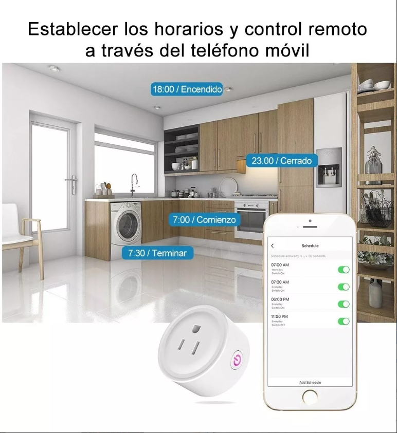 Enchufe Inteligente Wifi Smart Plug Con App