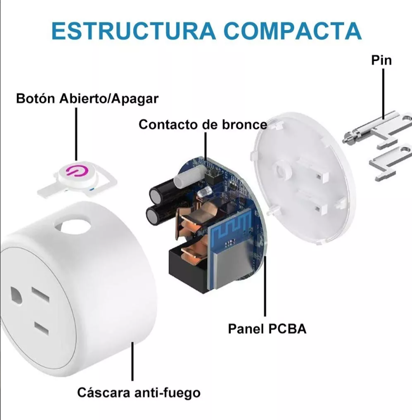 Enchufe Inteligente Wifi Smart Plug Con App