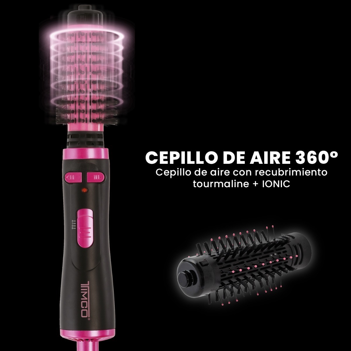 Aj 819 Cepillo Electrico Para Cabello Timco Cepillo De Aire