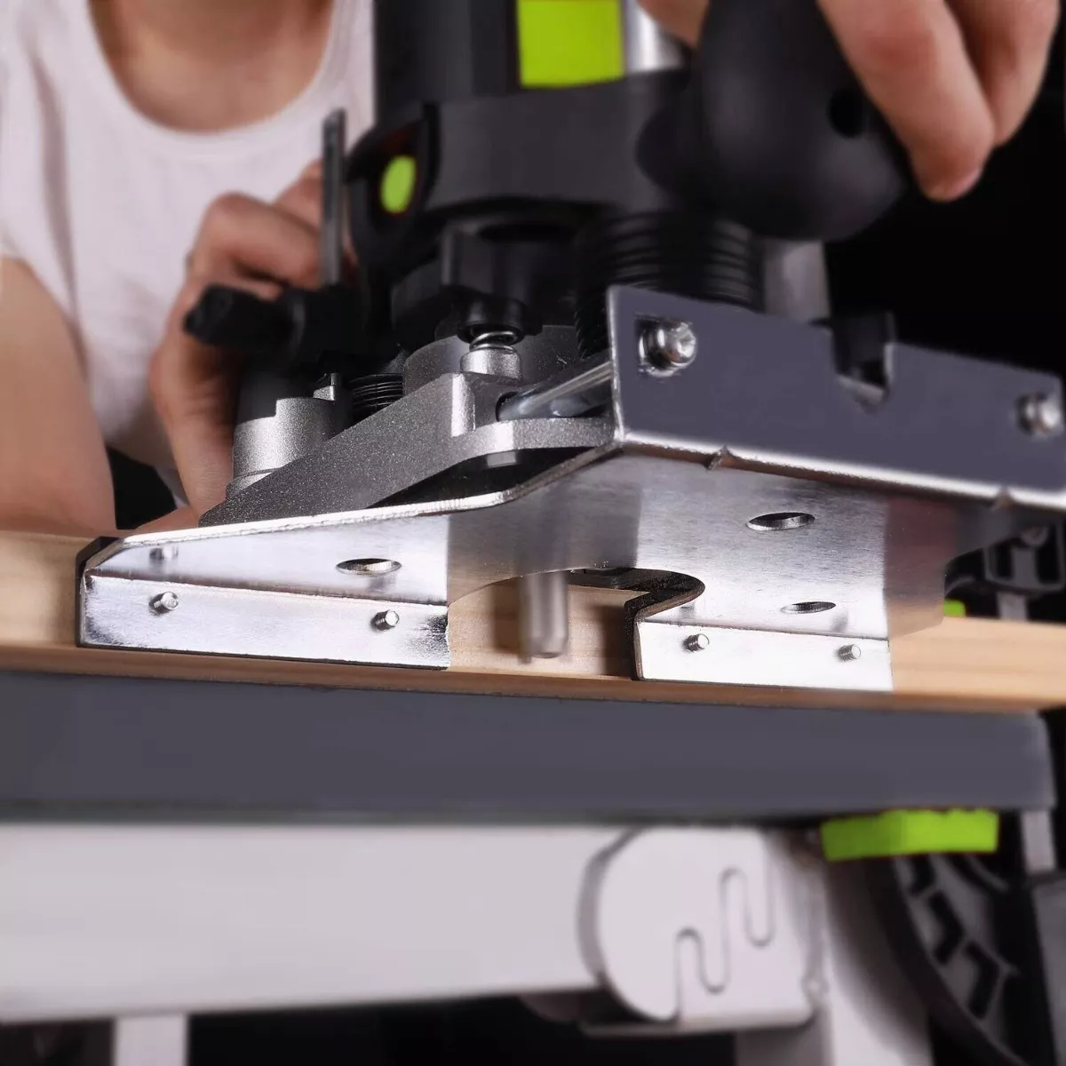 Set 19 Piezas Fresas Brocas Router 1/4 Rebajadora De Madera