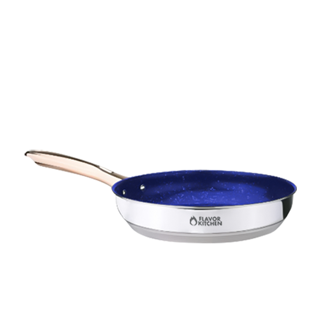 Batería de Cocina 9 Piezas Acero Inoxidable Flavor Kitchen Línea Premium