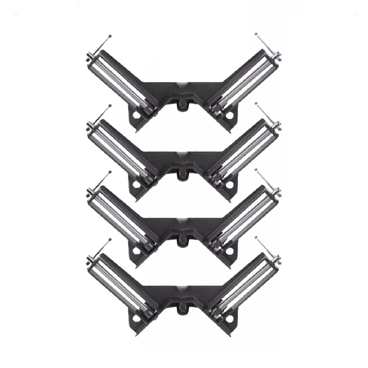 Prensa Esquinera Carpintería 90 Grados Herrería Metal, 4 Uni