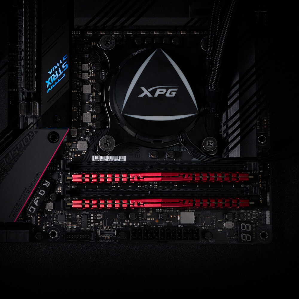 Memoria RAM XPG Z1 DDR4 3200MHz 16GB (2x8GB) Módulos de Memoria  Rojo  AX4U320038G16A-DRZ1 