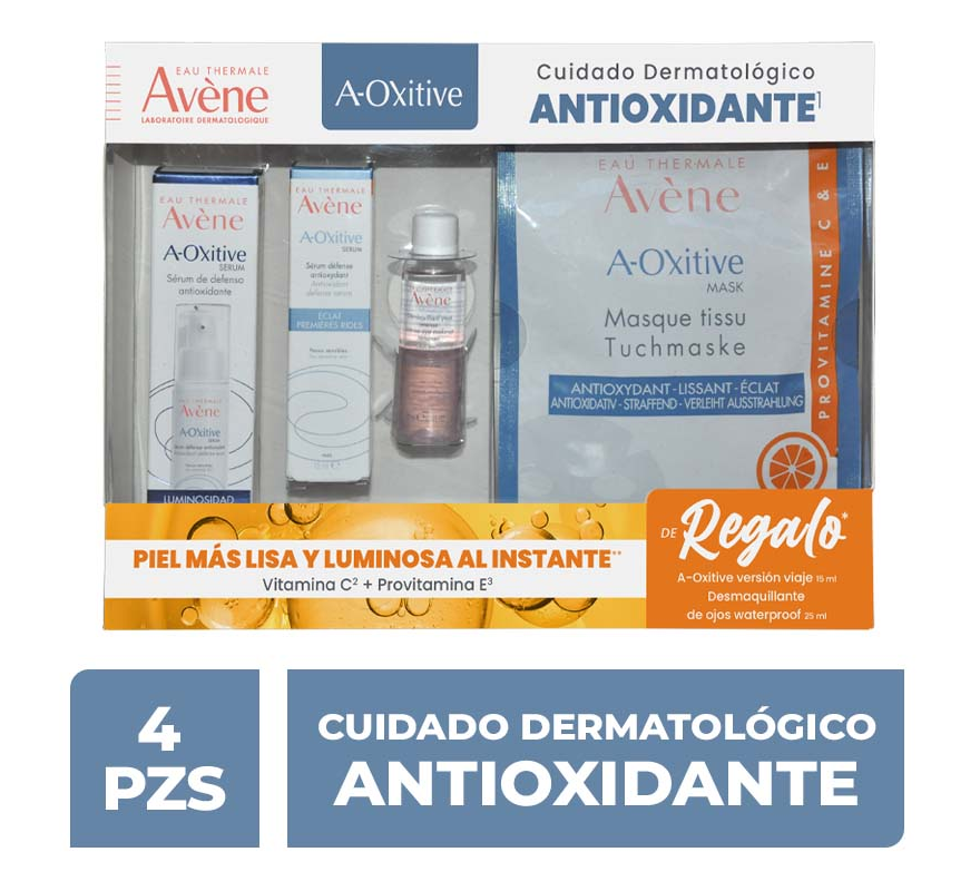 AVENE KIT A-OXITIVE SERUM DEFENSA LUMINOSIDAD + PRIMERAS ARRUGAS