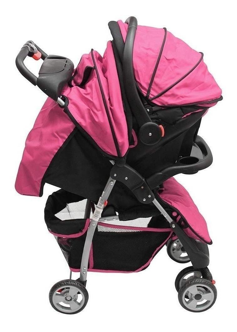 Carriola De Bebe Infanti Lenni Plegable Portabebe Portavasos Rosa