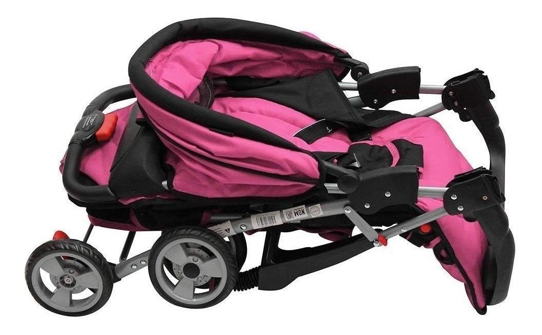 Carriola De Bebe Infanti Lenni Plegable Portabebe Portavasos Rosa