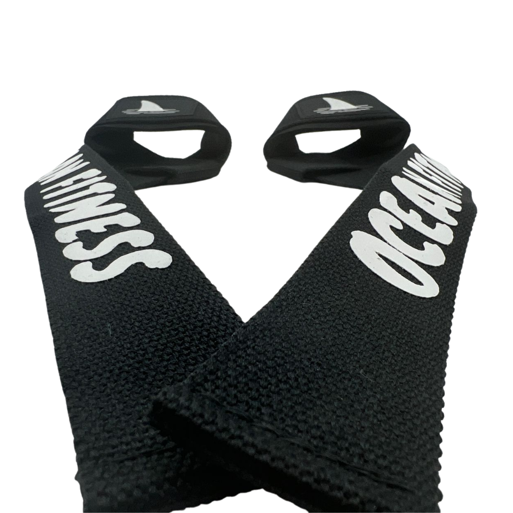 Straps Muñequeras Correas de Levantamiento Ocean Fitness Para Pesas Peso Muerto Ocean Straps .
