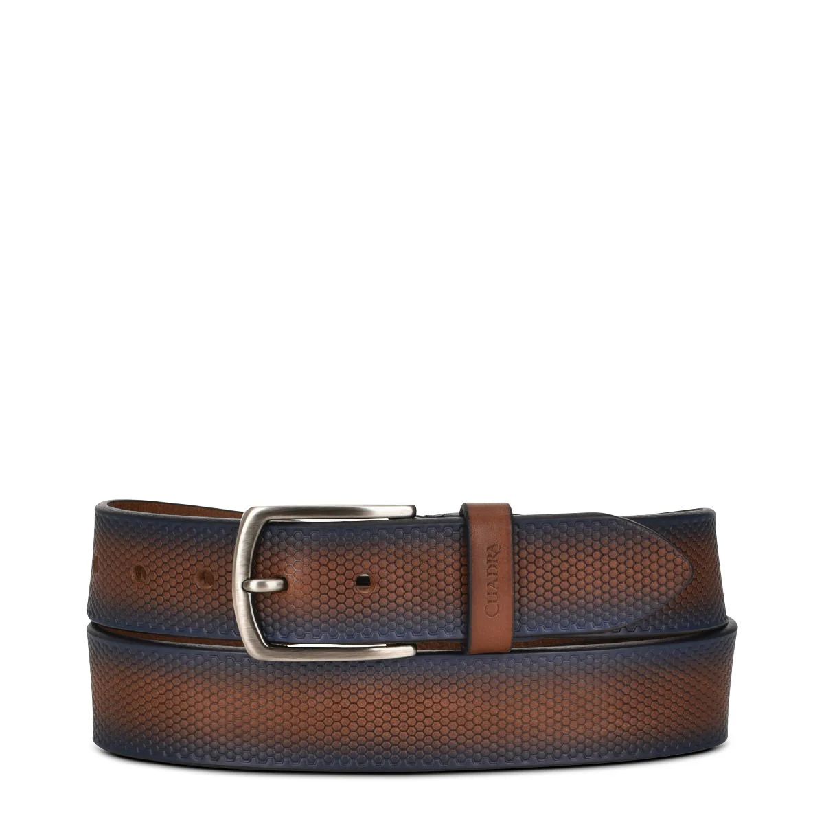 Cinturón Cuadra para caballero en piel genuina 