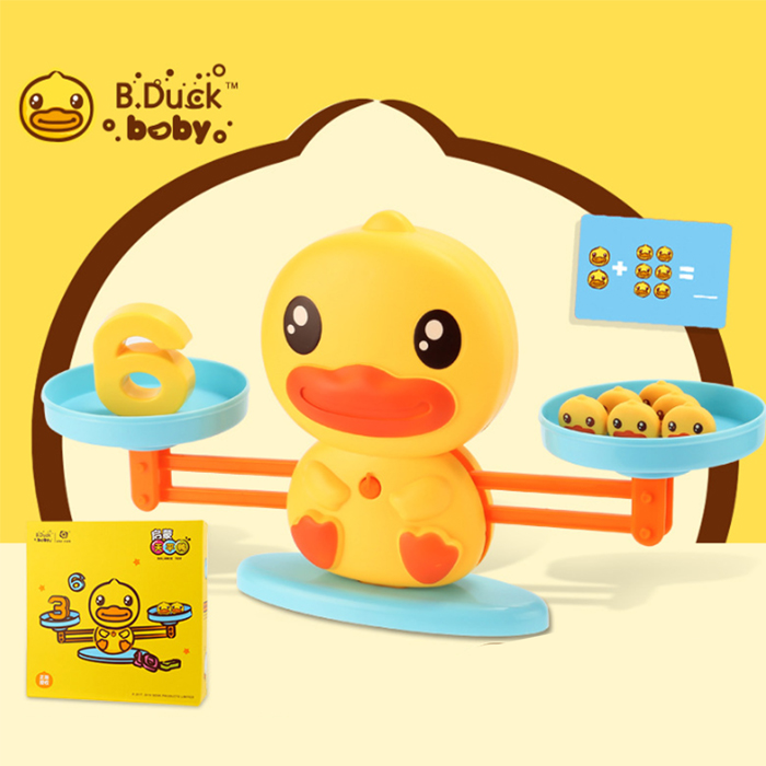 Juguete Equilibrio Matemático Preescolar Educativo B. Duck