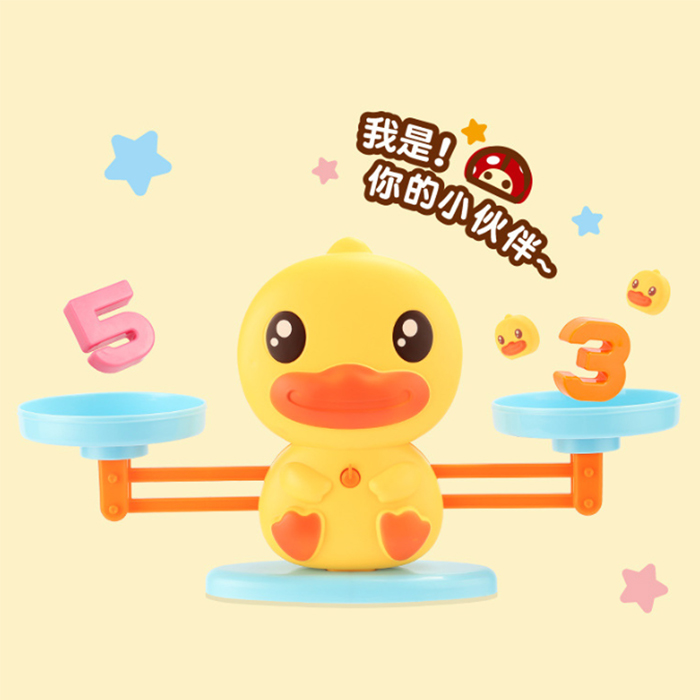 Juguete Equilibrio Matemático Preescolar Educativo B. Duck