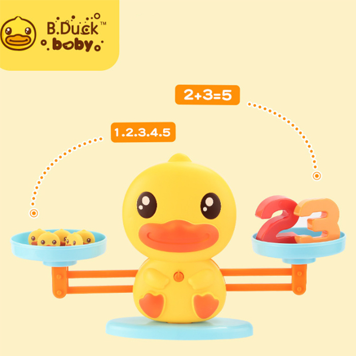 Juguete Equilibrio Matemático Preescolar Educativo B. Duck