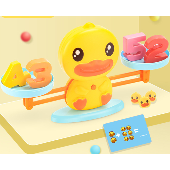 Juguete Equilibrio Matemático Preescolar Educativo B. Duck