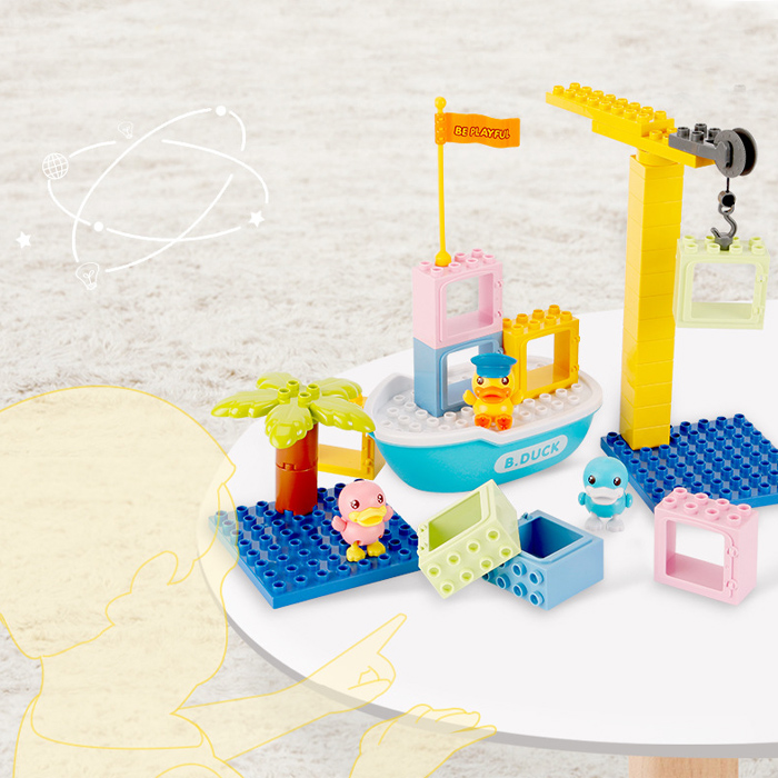 Bloques De Construcción De Barco B. Duck Juguetes.