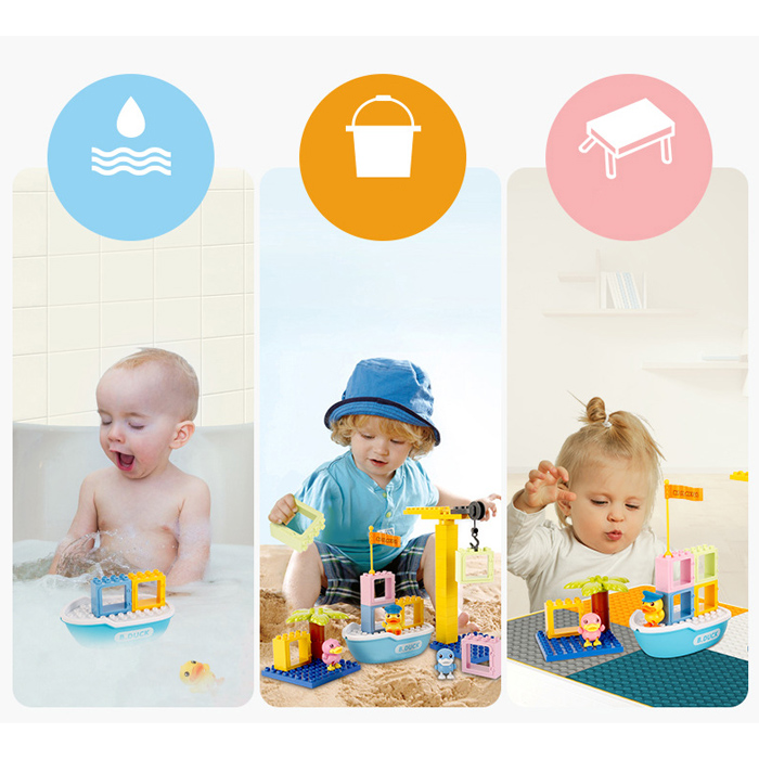 Bloques De Construcción De Barco B. Duck Juguetes.