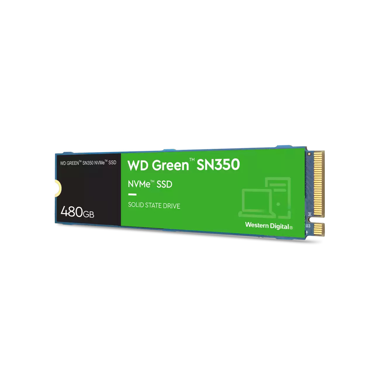 ESTADO SOLIDO WESTERN DIGITAL GREEN SN350 1TB M.2 NVME