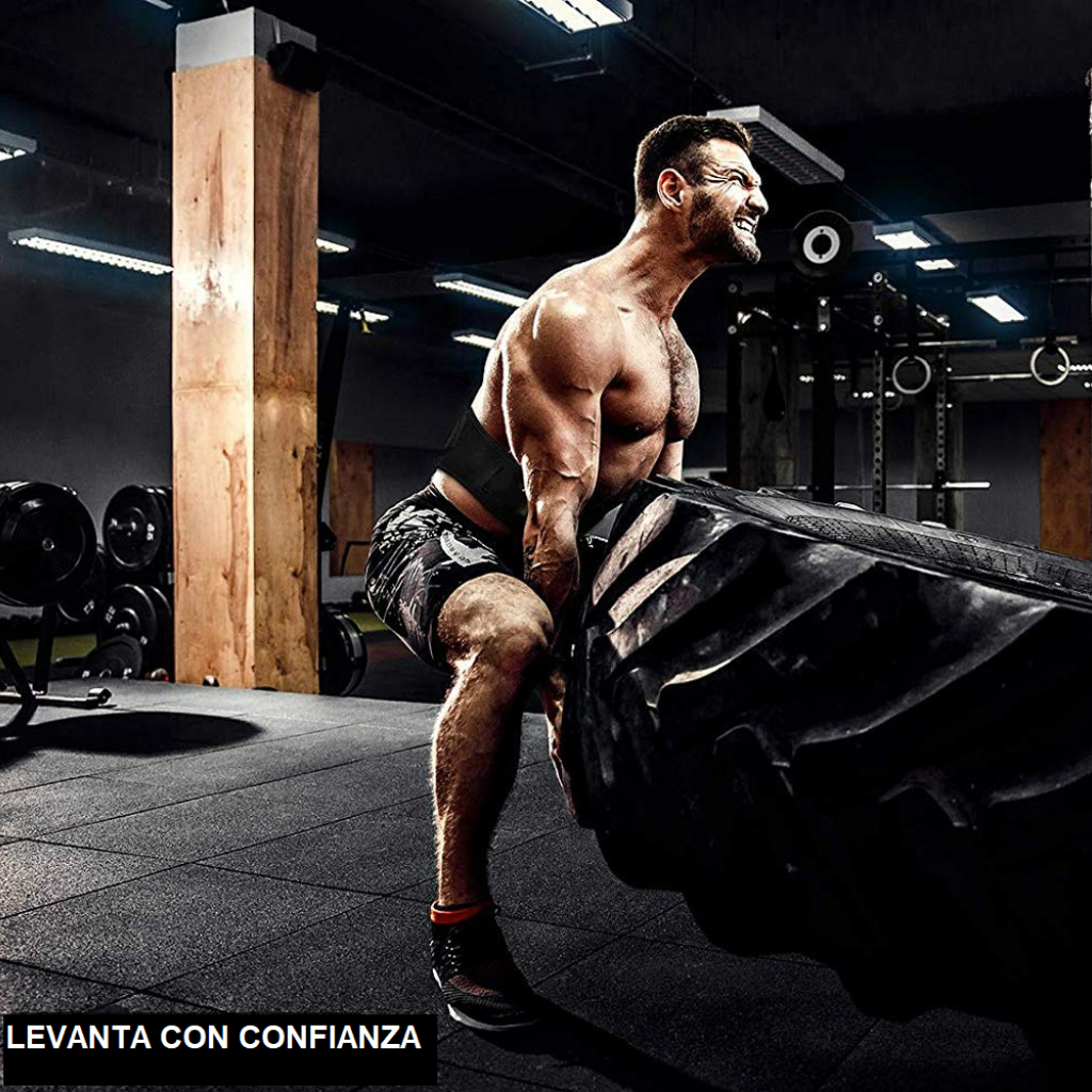 Cinturón Faja Para Pesas Ocean Fitness Fuerza Entrenamiento Ocean Power.