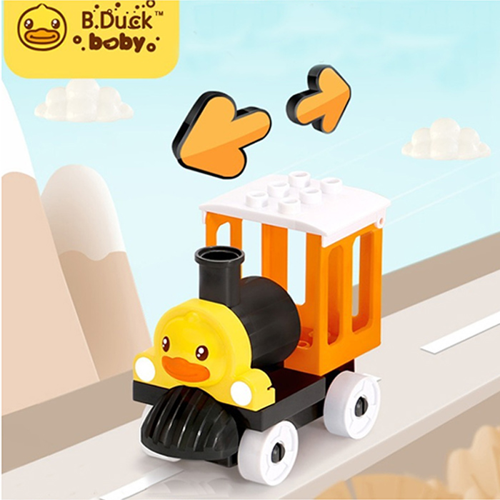 Bloques De Construcción Tren B. Duck Patos Juguetes