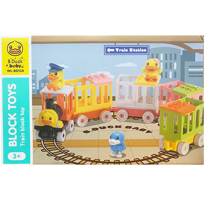 Bloques De Construcción Tren B. Duck Patos Juguetes