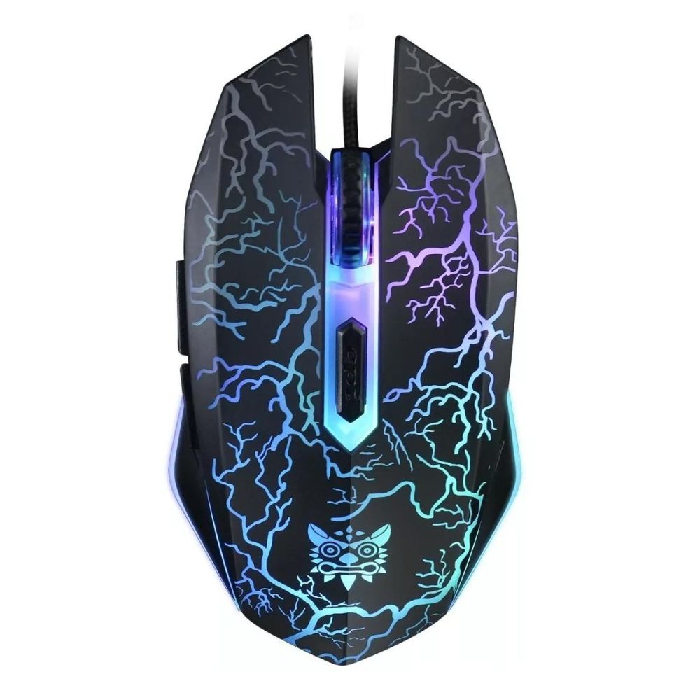 Mouse gamer alámbrico ergonómico Gadgets&Fun RGB