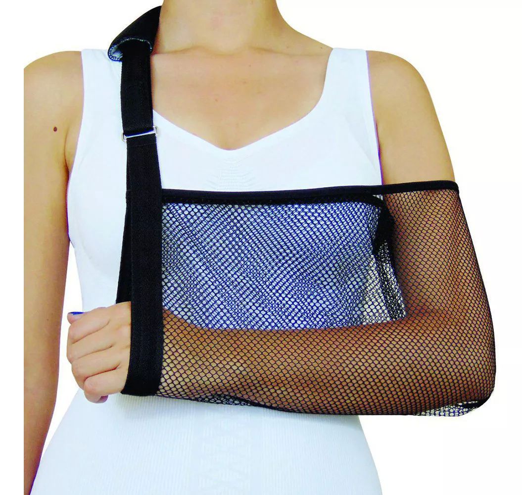 Cabestrillo Sencillo Ventilado Negro Ortopedia Hergom