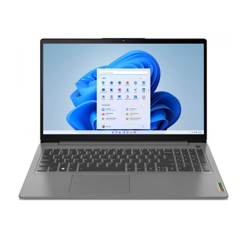 Laptop Lenovo Ideapad 3 Ryzen 5-5625u Ram 12GB - Disco SSD 512GB Pantalla 15.6'' Windows 11 - Gris + Audifono + Base Enfriadora + Mochila