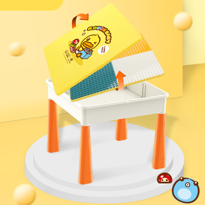 Mesa Silla Niños Organizar Pintar Convertible 6 Funciones