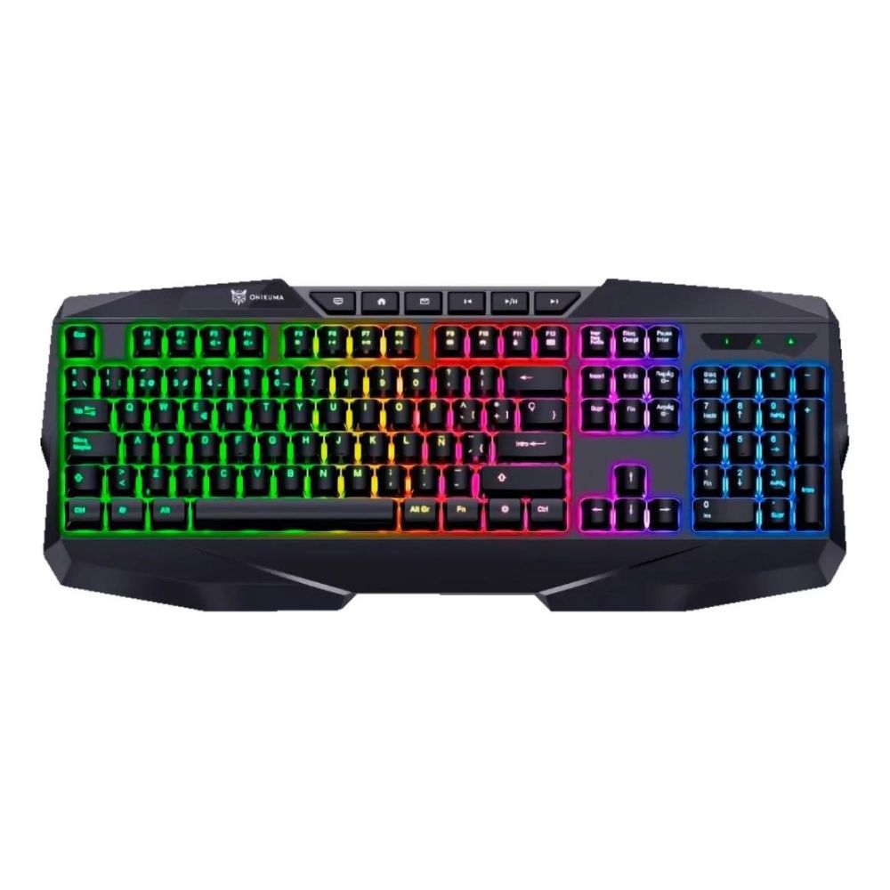 Kit de teclado y mouse alámbrico gamer Gadgets&Fun Con luces RGB