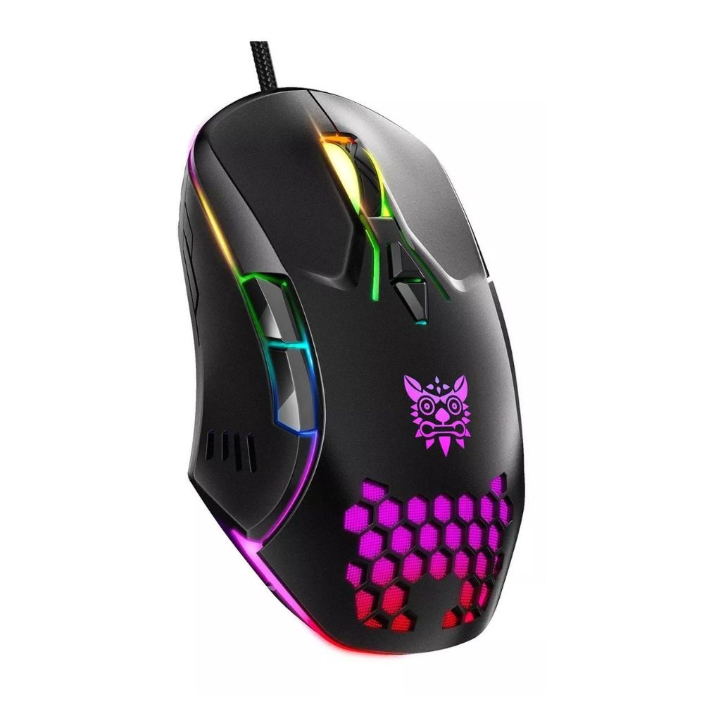Kit de teclado y mouse alámbrico gamer Gadgets&Fun Con luces RGB