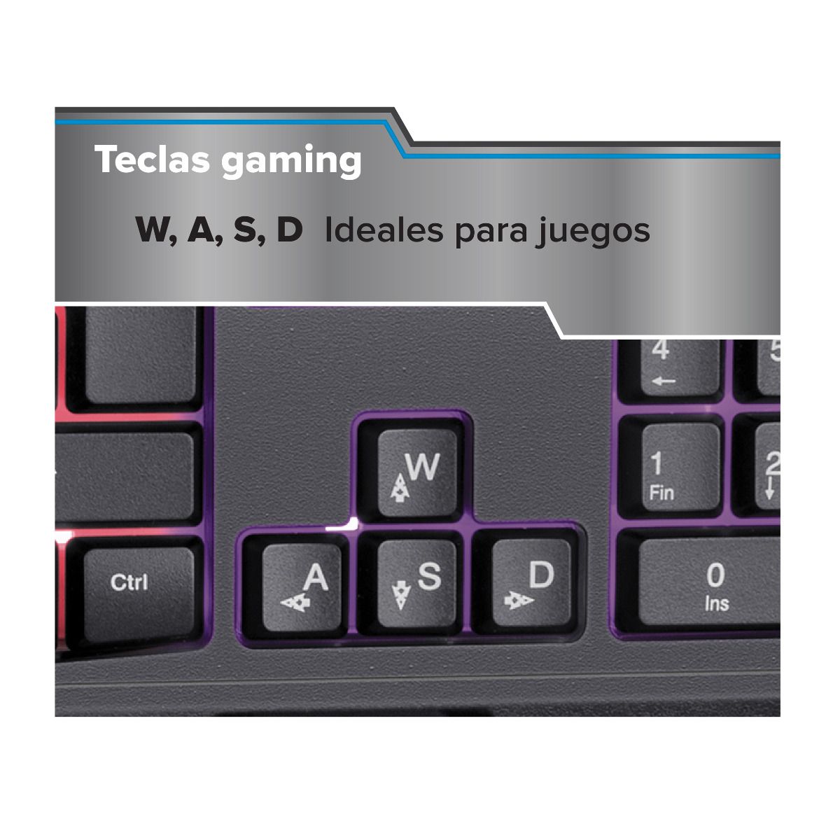 TECLADO XTREME GAMER CON SMARTKEYS