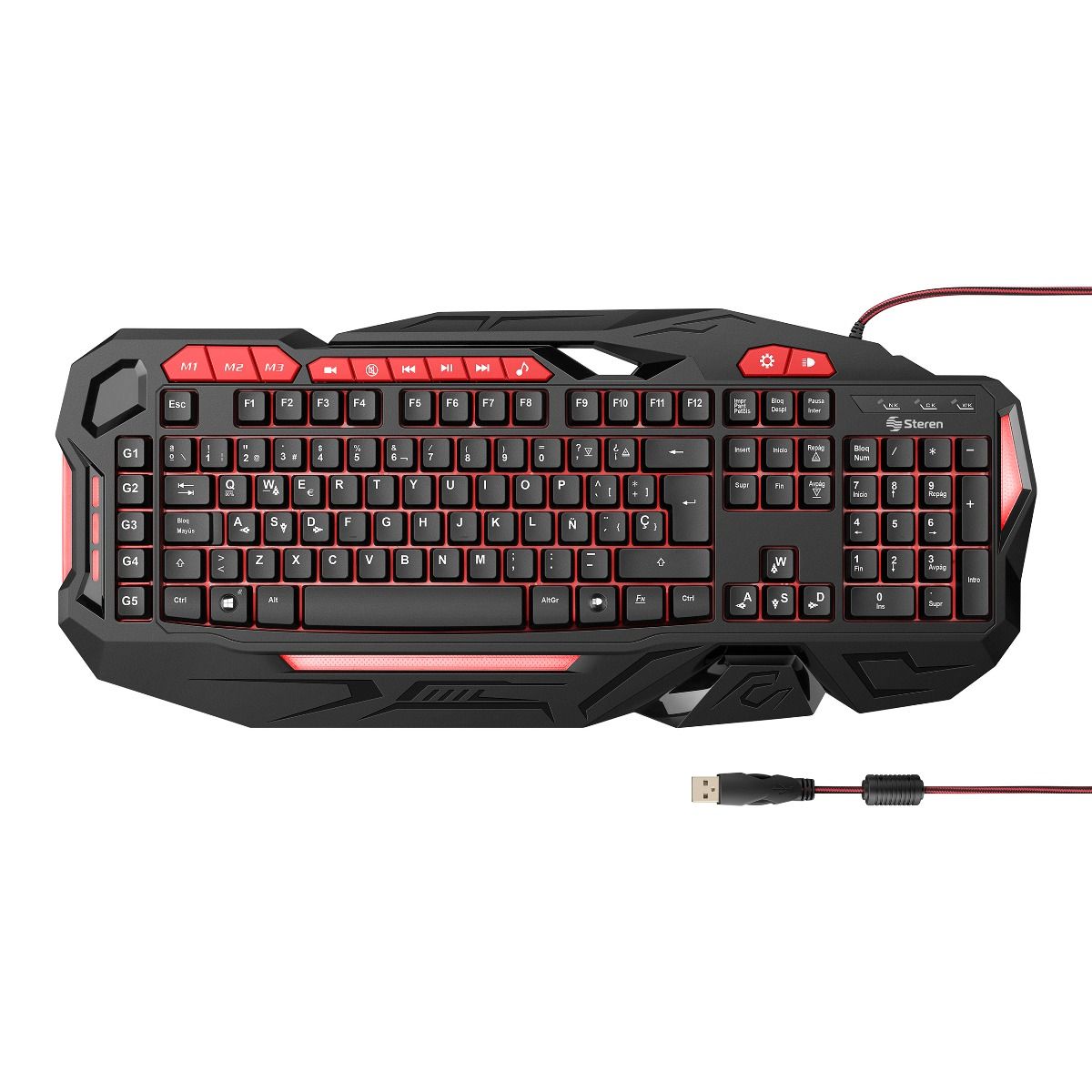 TECLADO XTREME GAMER CON SMARTKEYS