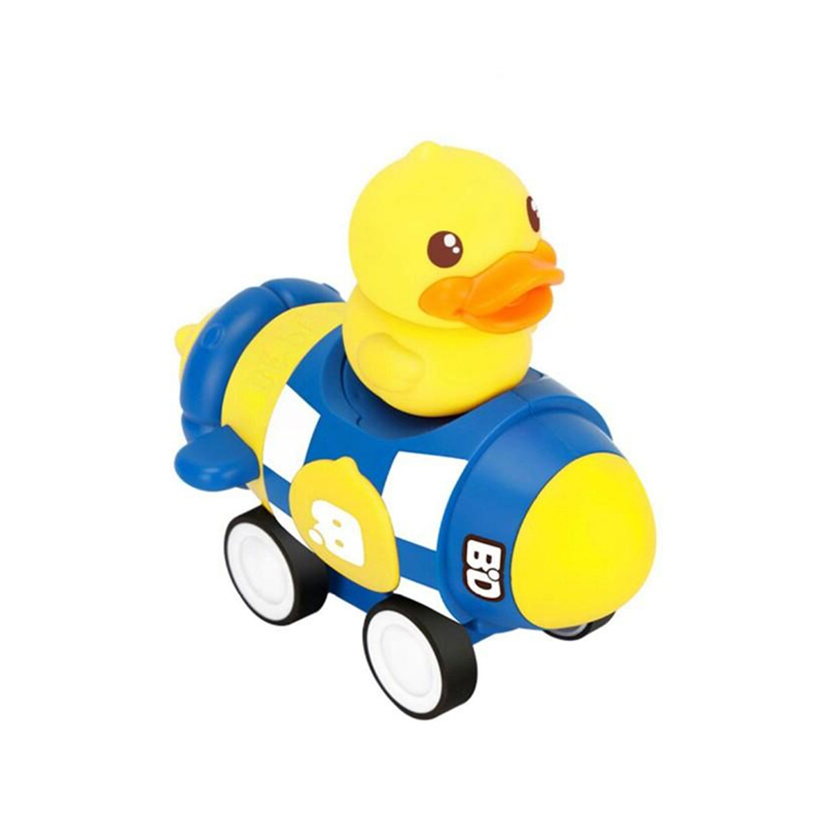 Juguete Cohete Arrastre Fricción Para Niños B. Duck