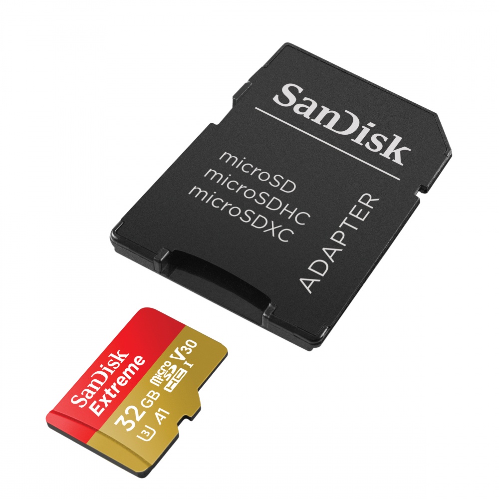 Memoria Micro Sd Sandisk Extreme 32 Gb Con Adaptador Uhs-i