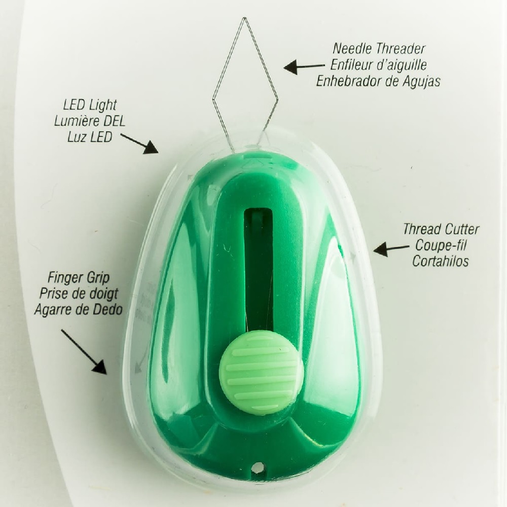 Ensartador Enhebrador Agujas C/ Luz Led Plástico Dritz