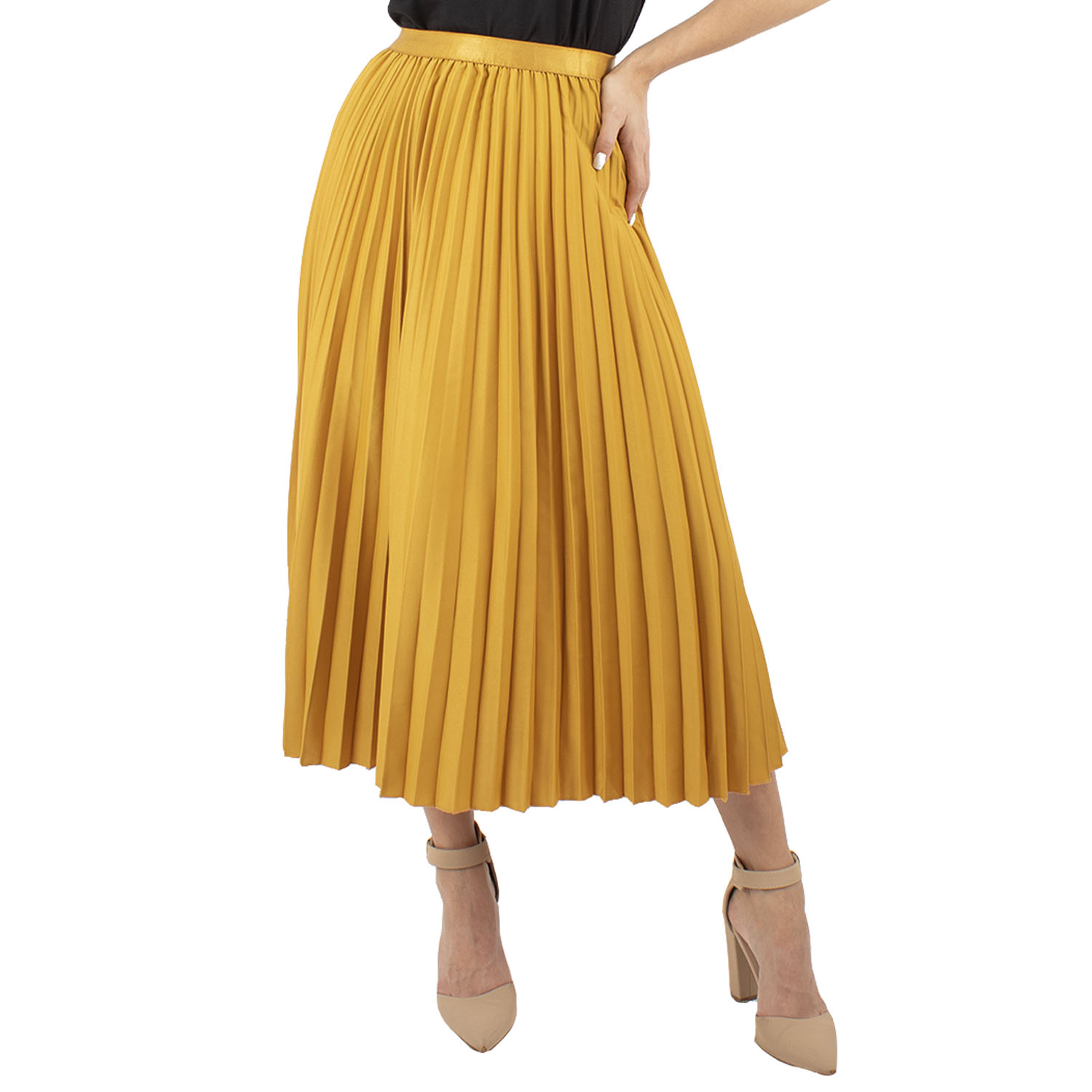Falda plisada clásica 