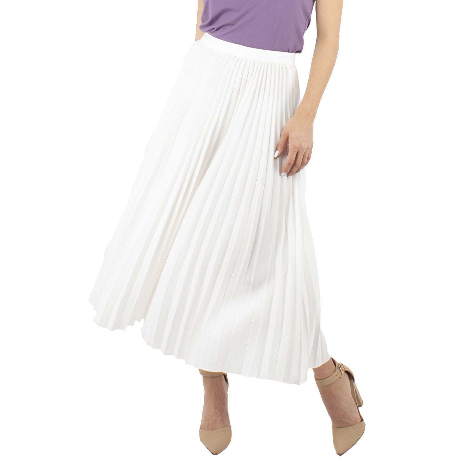 Falda plisada clásica 