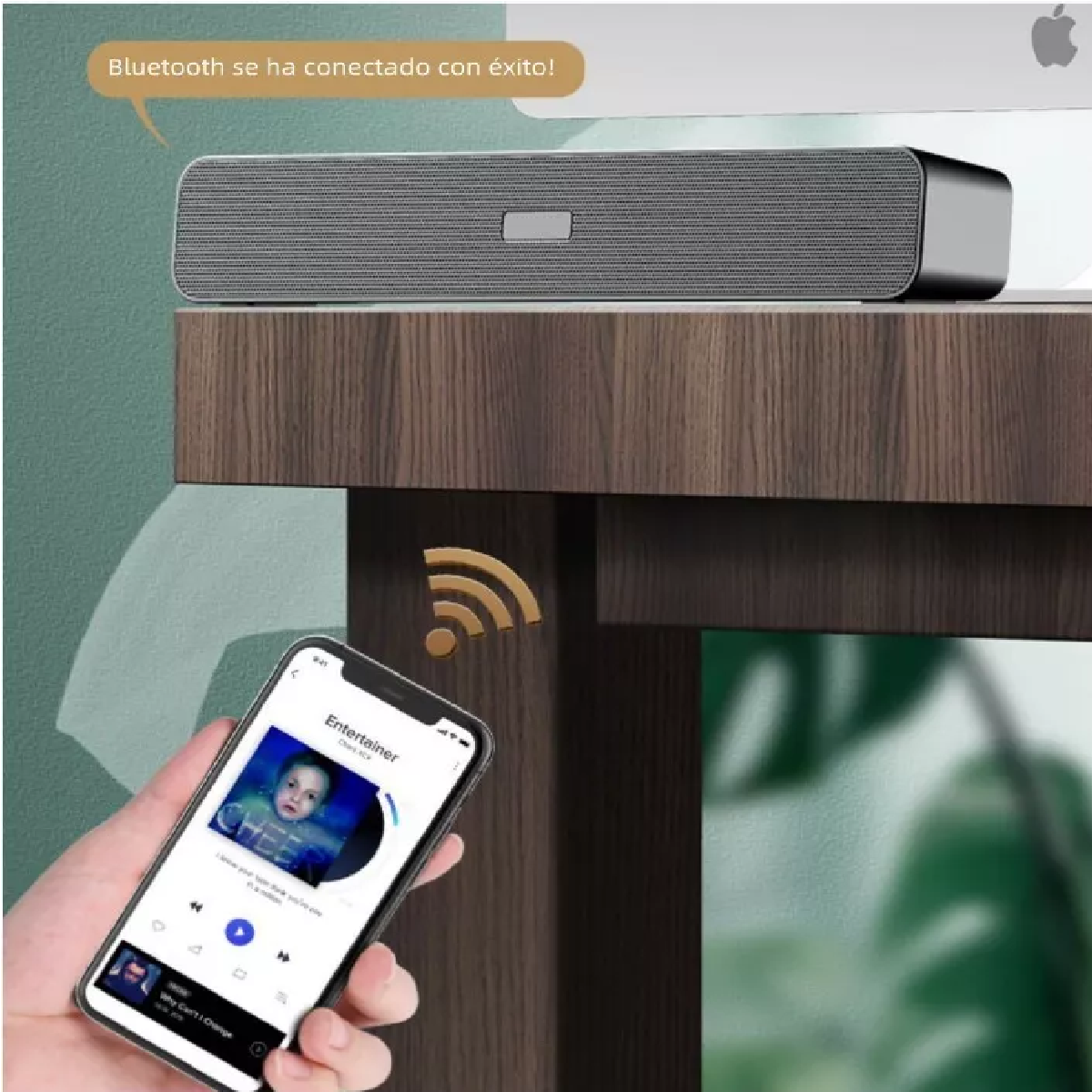 Barra De Sonido Recargable Bocina Bluetooth Subgraves Usb