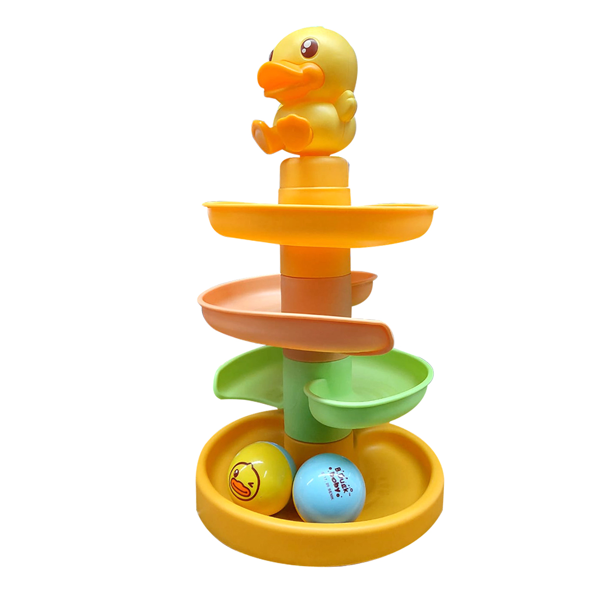 Juguete Tobogán Espiral 4 Pisos Niños Divertido B. Duck
