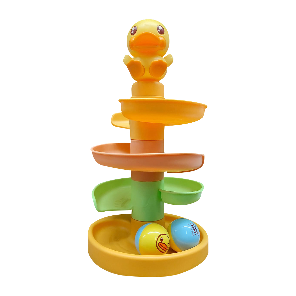 Juguete Tobogán Espiral 4 Pisos Niños Divertido B. Duck