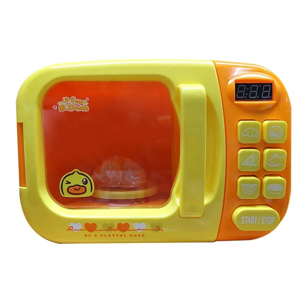 Horno De Microondas Juguete Niños B. Duck Accesorios
