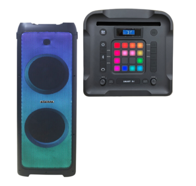 Bocina/ Baffle 3000w FLAME LINE EFECTO CONSOLA  DJ MARCA AIWA