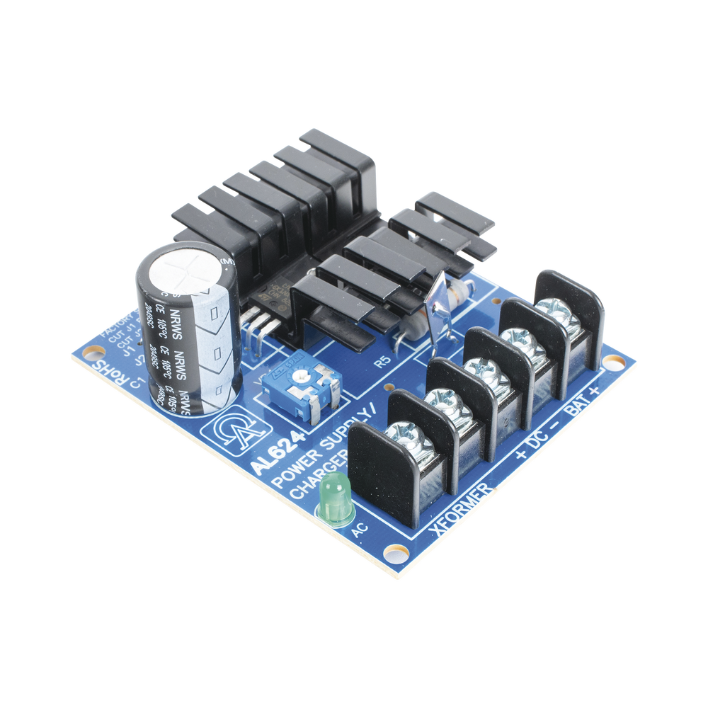 Fuente de Alimentación Lineal Tipo Circuito Impreso 6, 12, y 24 Vcc
