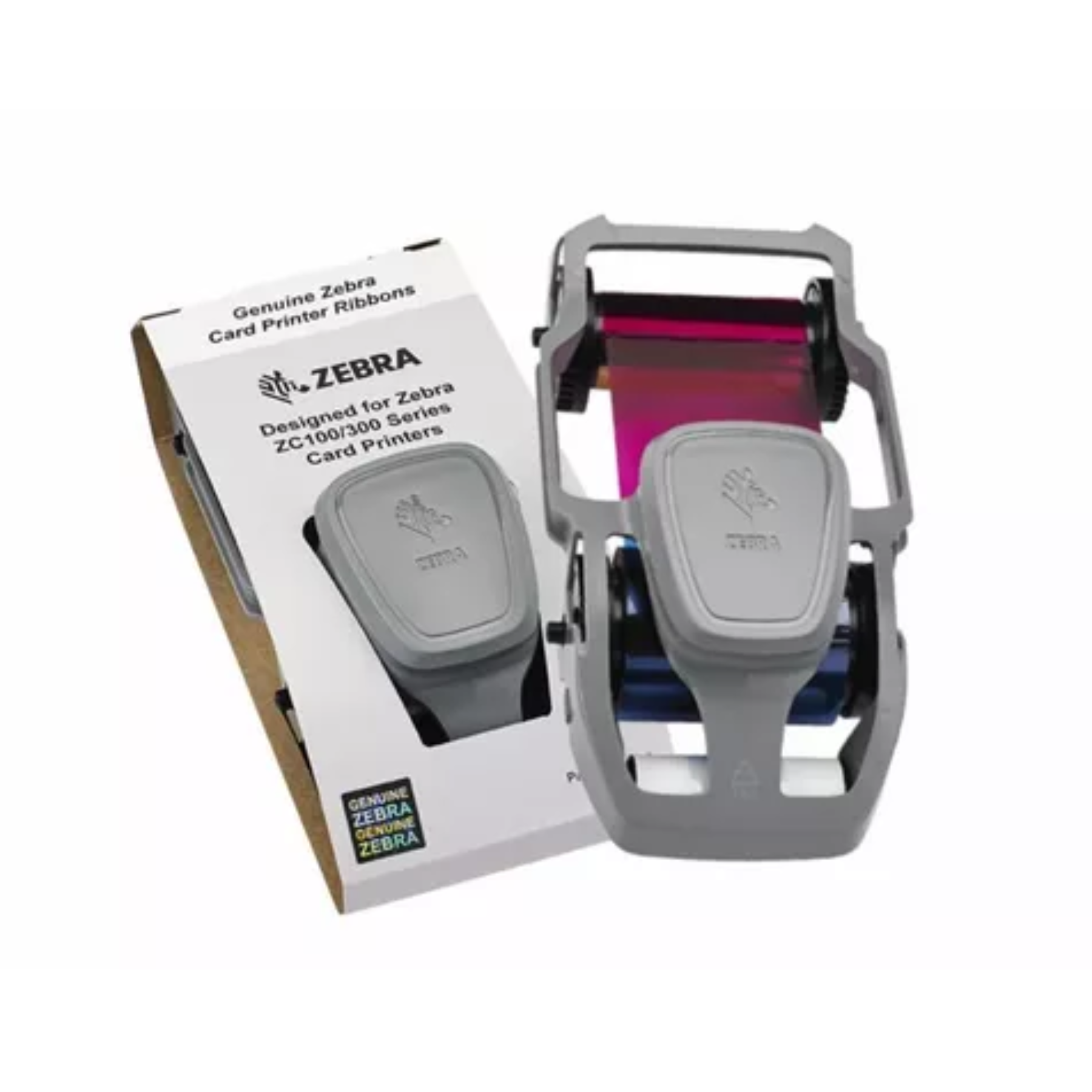 CINTA De impresora  Ribbon zebra 800300-350la 5 panel ymcko p/