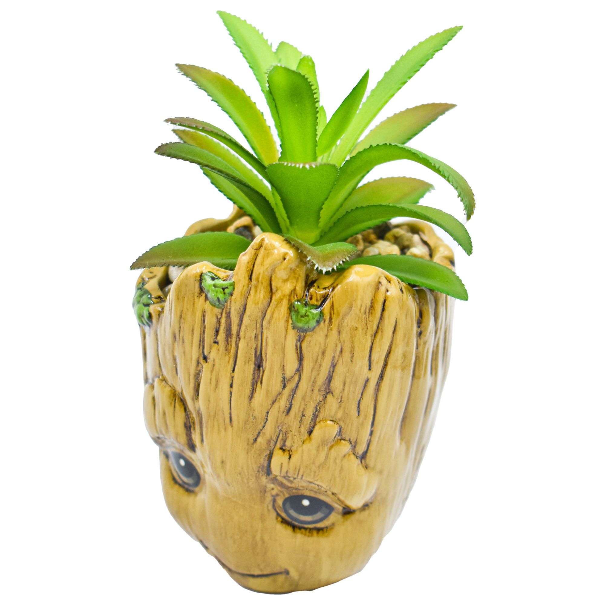 Fun Kids 1778-13/29E Juego Set Taza con Maceta Cerámica 3D Disney Marvel Guardianes de la Galaxia Groot 590ml