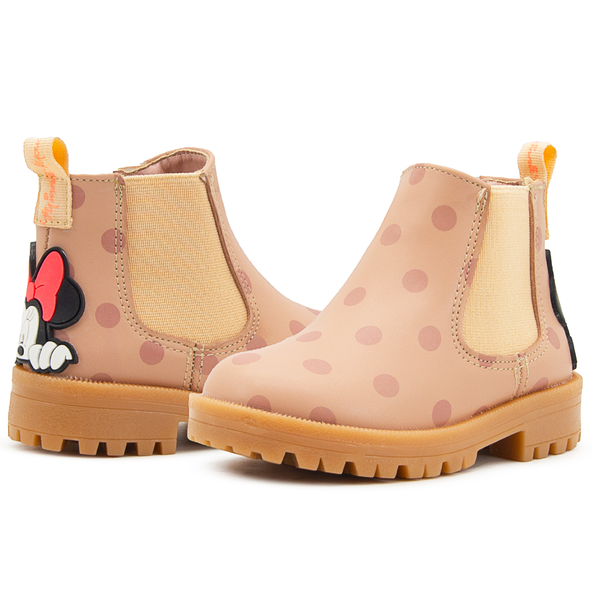 Bota Moda Niña Disney Minnie Mouse Maquillaje 15-24