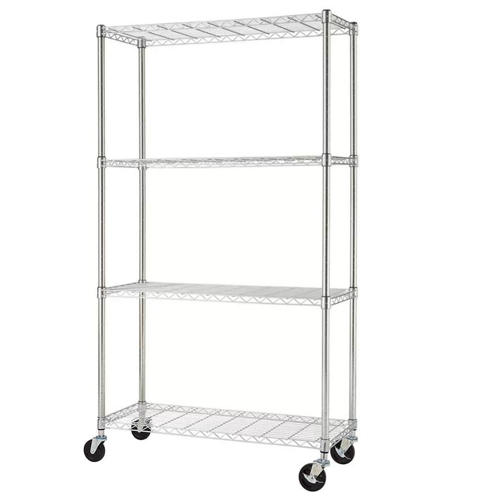 Rack para Almacenar Accesorios MXETA-001-14 4 Repisas Peso por repisa 50kg Material Acero de Aleación Tipo de estante Metal RackPro