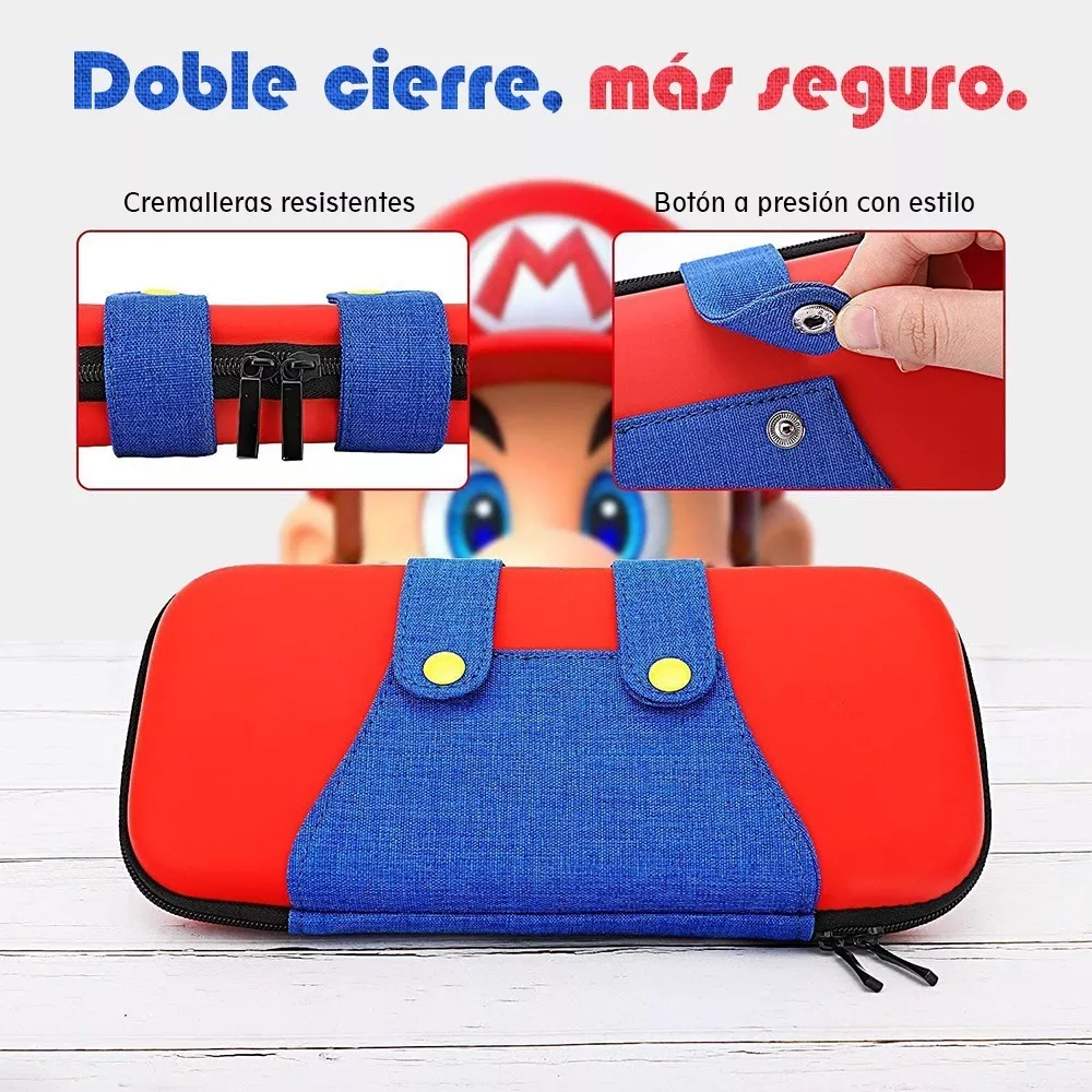 Kit De Accesorios Con Estuche Para Nintendo Switch- Travel