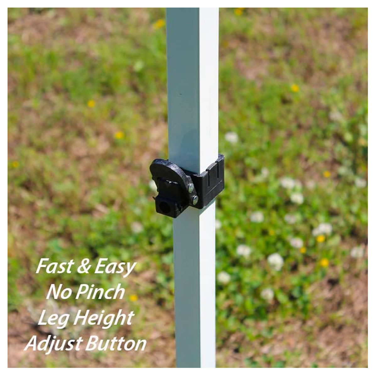 Toldo de 3 x 3 m King Canopy Festiva FSSHST10WH SMS