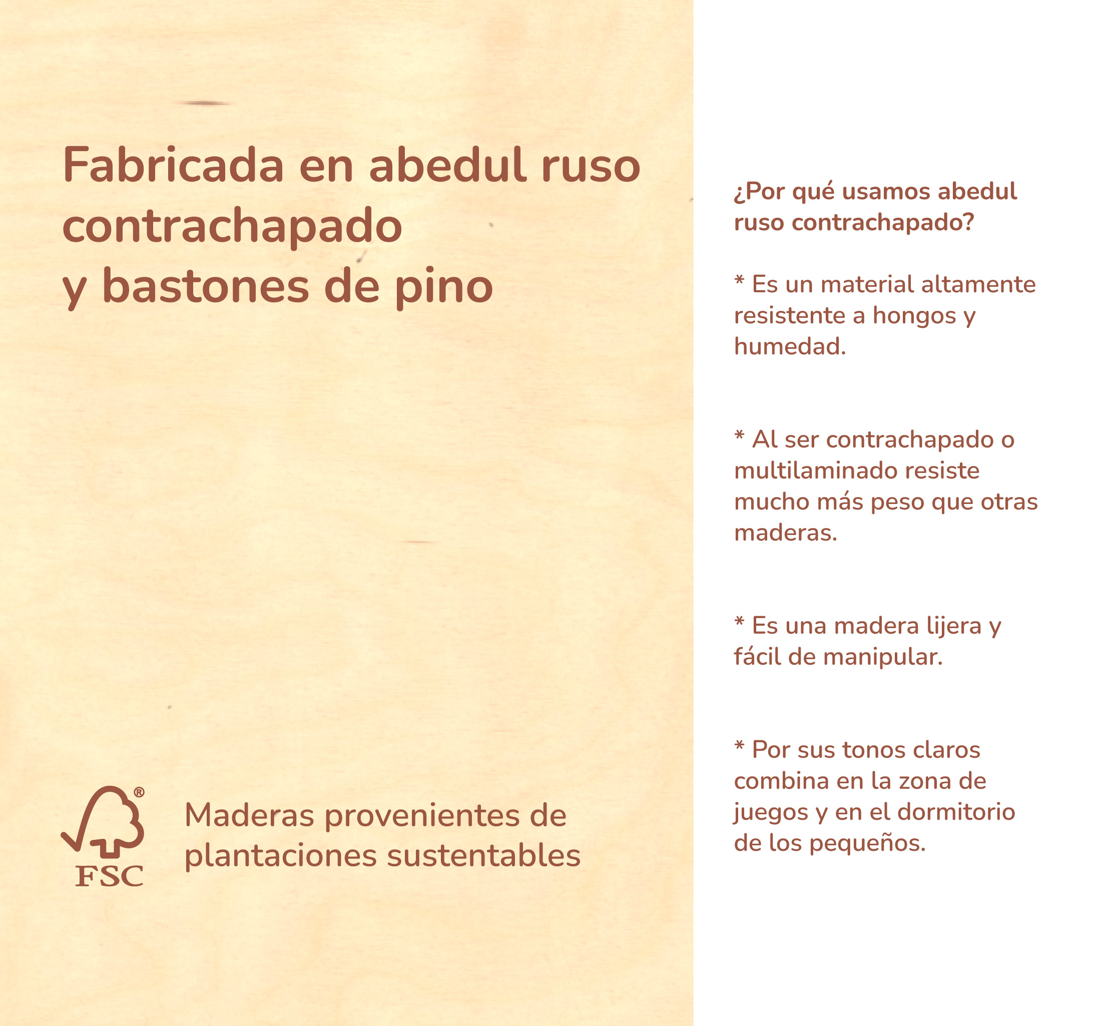 Triángulo De Escalada Plegable Pikler (Natural)