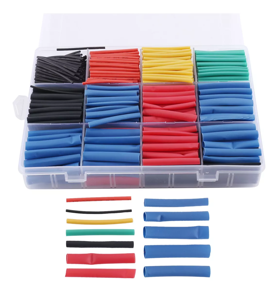 Tubo Termorretráctil Aislante Eléctrico Varias Medidas 850 Pz