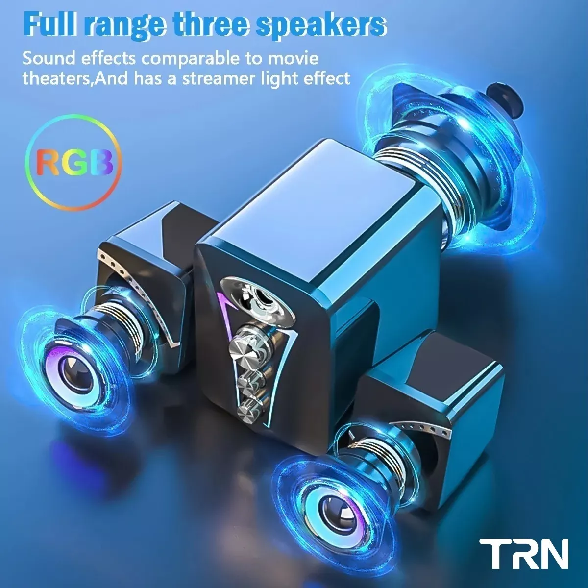 Bocinas Para Pc 2.1 Subwoofer Bluetooth 5.0 Altavoces